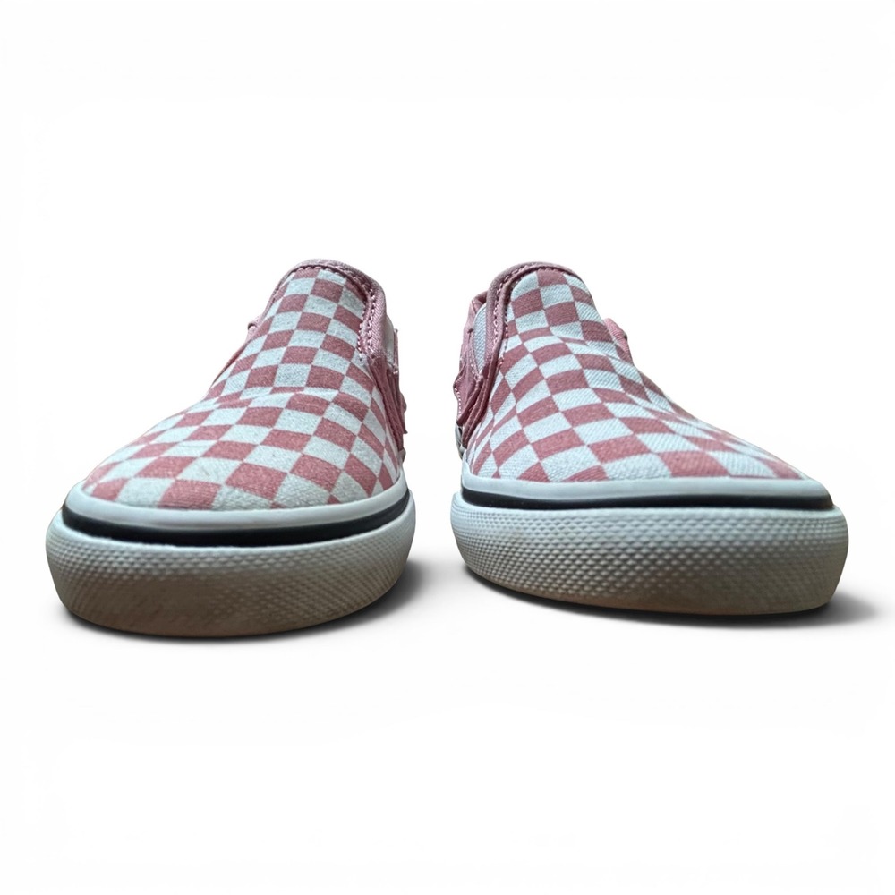 Vans Pink and White Toddler Size 10 - Picture 5 of 6
